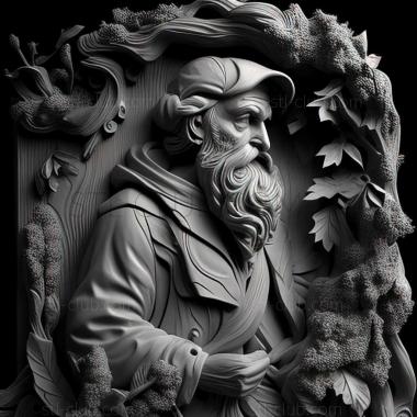 3D model Ivan Shishkin (STL)